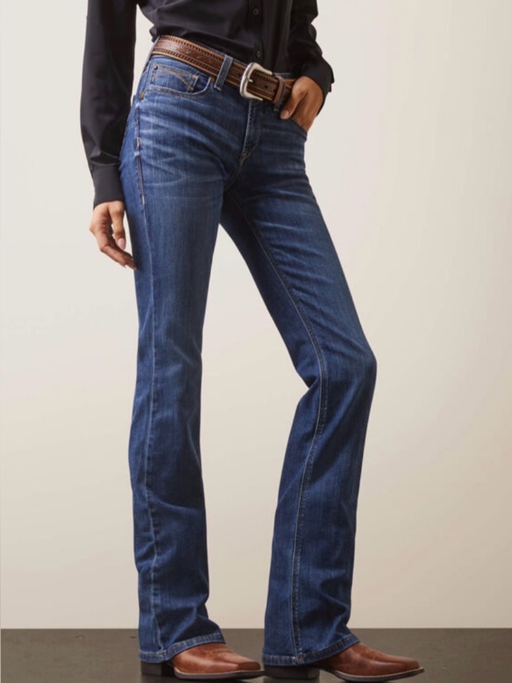 ARIAT R.E.A.L. Leila‎ Perfect Rise Bootcut Jeans | Irvine | Size 34 Regular